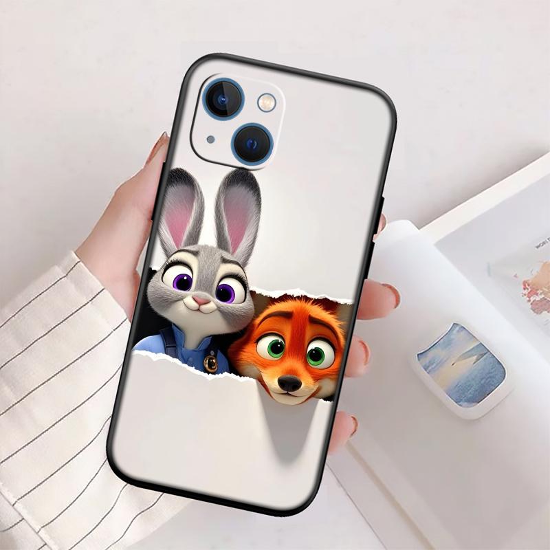 QE29 Zootopia Disney Phone Case for Samsung Galaxy A11 A12 A13 A15 A52S A53 A55 A56 A70 A71 A72 A73 F06 F16 F56 S10 Plus S10e
