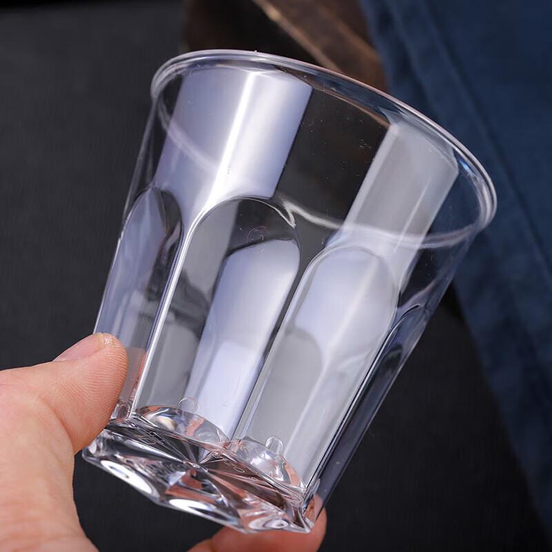 Jinwuyuan Diamant Schatten Einweg Hartplastik Weingläser