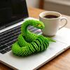 Flexible 60cm Snake Toy Model Realistic Design with Textured Body Soft Material for Educational and Recreational Use