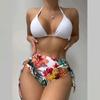 3pack Underwire Bikini High Waist Swimwear Women Push Up Swimsuit Biquini Backless Bathing Suit Beach Wear Summer Female