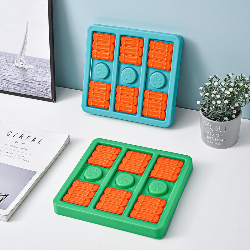 Interactive Dog Toy: Educational Feeder & Boredom Relief Turntable Bowl