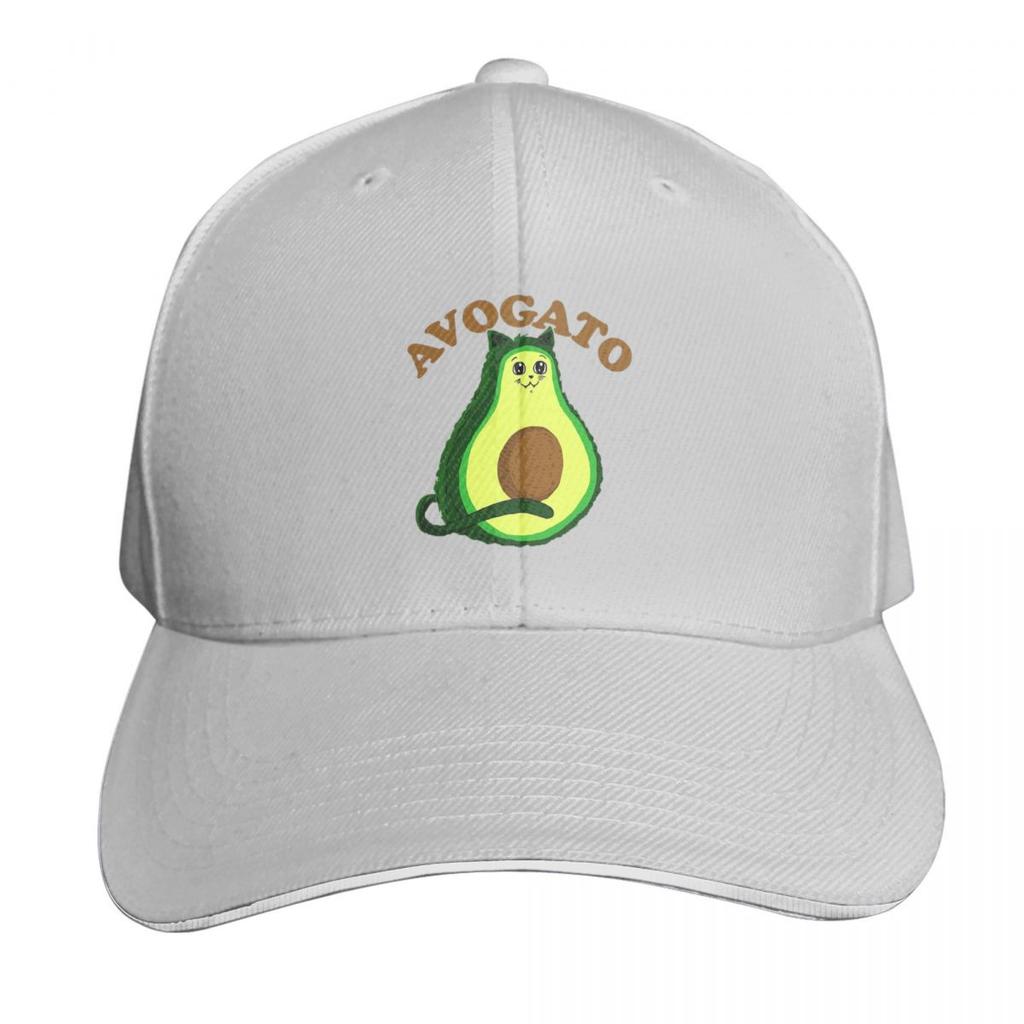 Avogato Cat Cute And Funny Aguacate Gato Cap Fashion Casual Baseball Caps Adjustable Hat Hip Hop Summer Unisex Baseball Hats