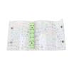 A7 Budget Binder Cover Clear Glitter PVC Binder Refillable Notebook for Photos Pictures Albums Organizer Planner Folder