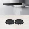 2PCS Activated Carbon Filters Compatible with Kitchen Range Hood Models Designed for Effective Smell Control and Durability