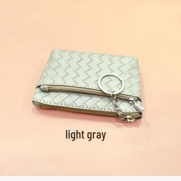 Woven Pattern Women's Mini Coin and Card Purse