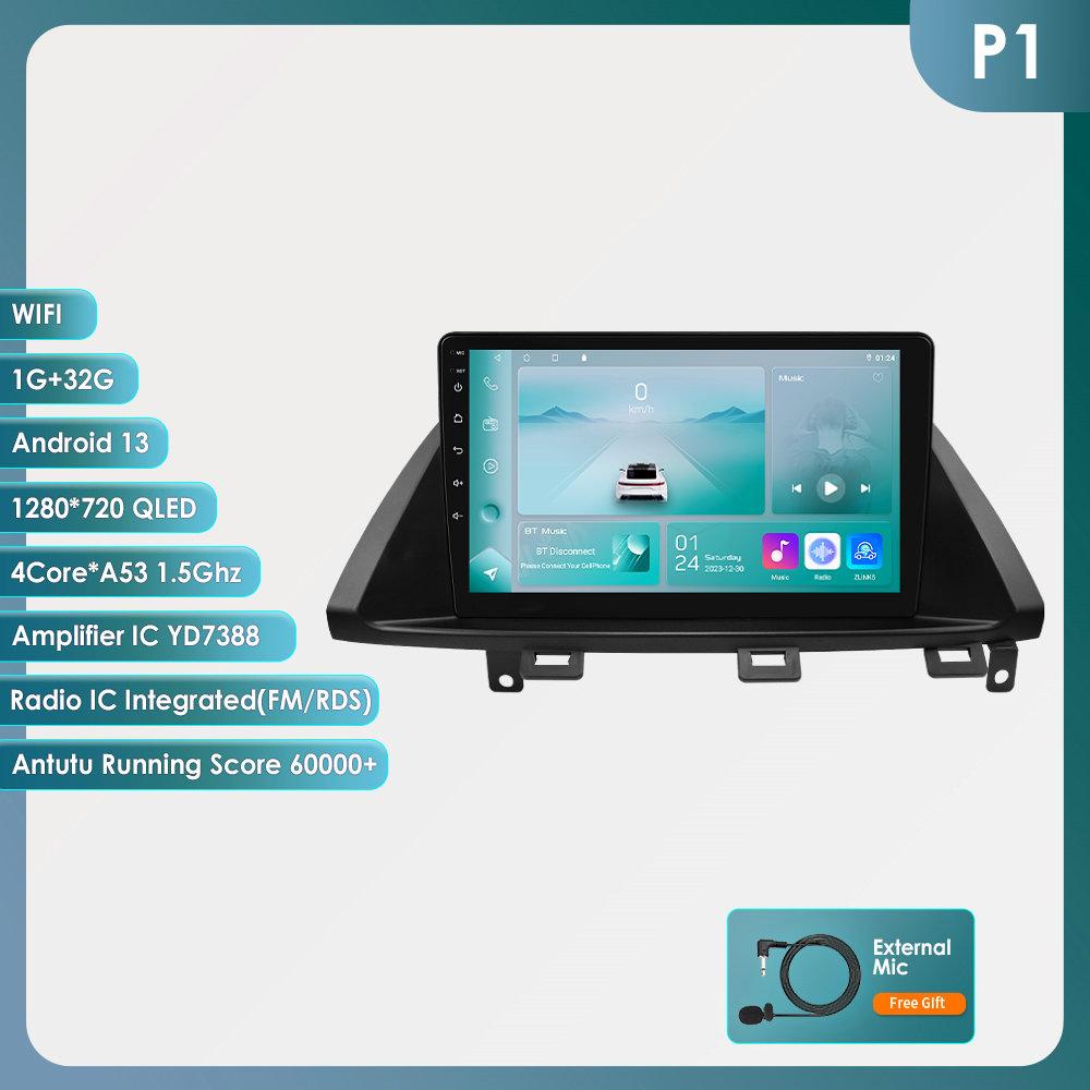 

Hizpo 4G-LTE Carplay Android Auto Stereo for Honda Odyssey 2005 - 2010 Car Radio Multimedia Player Navigation Stereo Intelligent Screen DSP 5G WIFI P1 4Core 1G 32G