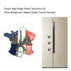 France Map Refrigerator Sticker Europe Tourist Souvenir 3D Resin Fridge Magnet Stickers Paris Souvenirs Innovative Decorations