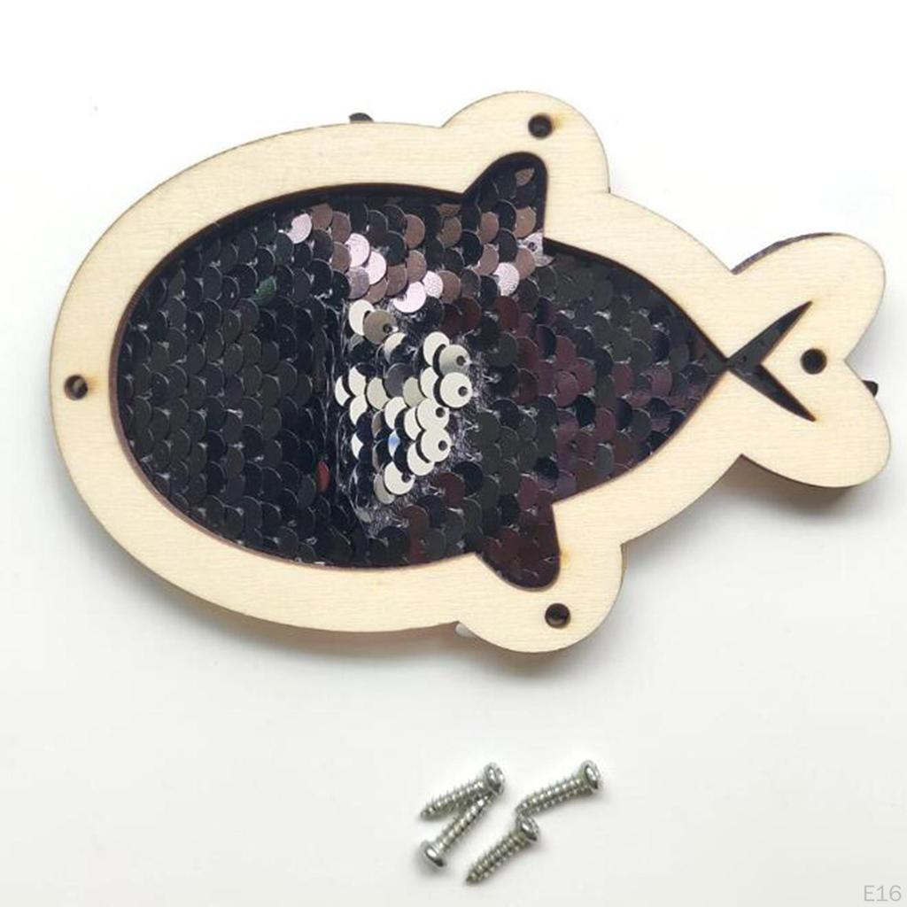 Busy Board Sequins DIY Material Practical Skill Montessori Toy for Kids Boys and Girls