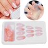 24pcs False Nails Artificial Press On Fake Nails Full Cover False Nails Tips for Women