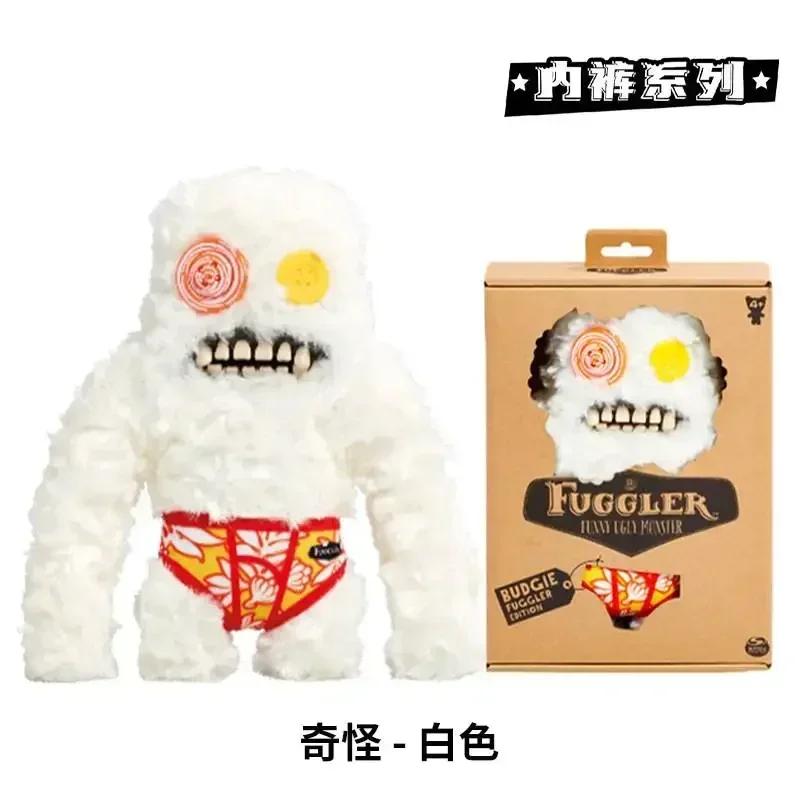 Genuine Fuggler Teeth Monster Plush Doll Toys Funk Teeth Treasure Ugly Monster Funny Toy Backpack Pendant Adult Kids Toy Gifts