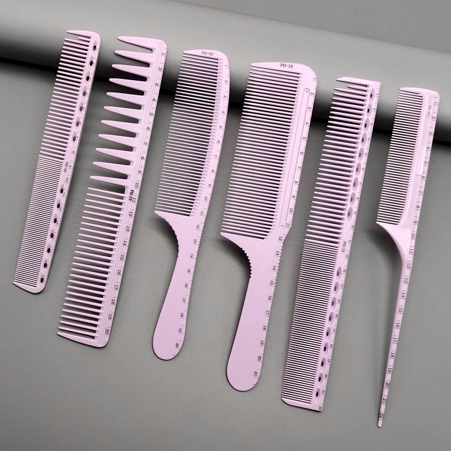 Light Purple Tail Comb for Professional Hair Styling - Ideal for Men and Women
