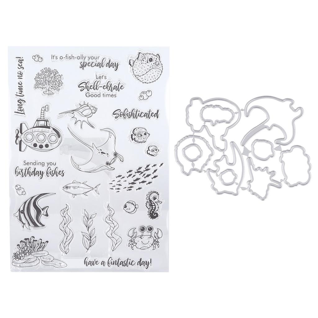 Transparente Stempel, praktisches Werkzeug zur Kartenherstellung, tragbare Schneideform für Fotoalben, Geschenke