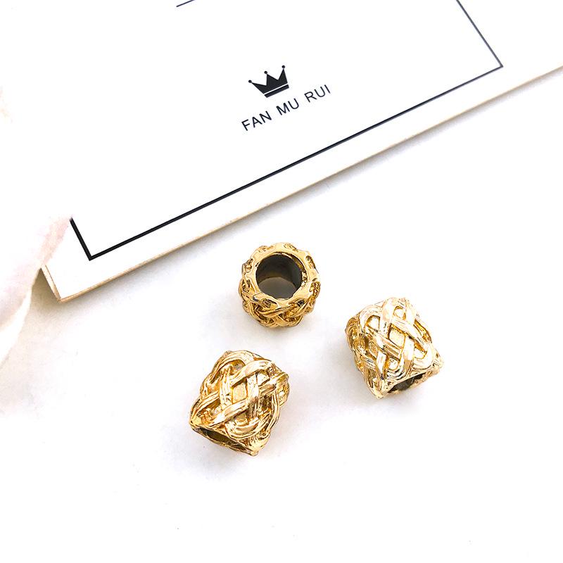 

UV Gold Alloy Star Crown Bead for DIY Bracelets & Necklaces