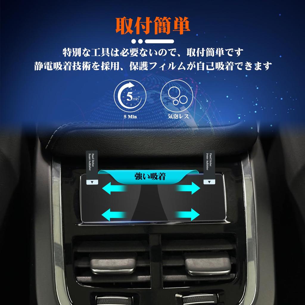 [RUIYA] Klimatfilm för Volvo XC60/XC40/XC90/V60, Speciell Skyddsfilm för Klimatanläggningspanelen till Volvo XC60,