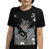 I Put The Hot In Psychotic Horror Creepy Anime Short-Sleeve Unisex T-Shirt