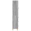 Cabinet Set 2 pcs 33 x 34.5 x 90 cm engineered wood