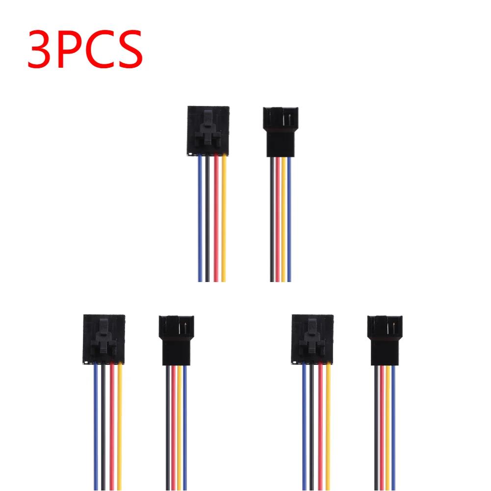 20-1PCS 5Pin to 4Pin Cooling Fan Connector Adapter Converter Extension Cable Wire Cord for Dell PC Laptop