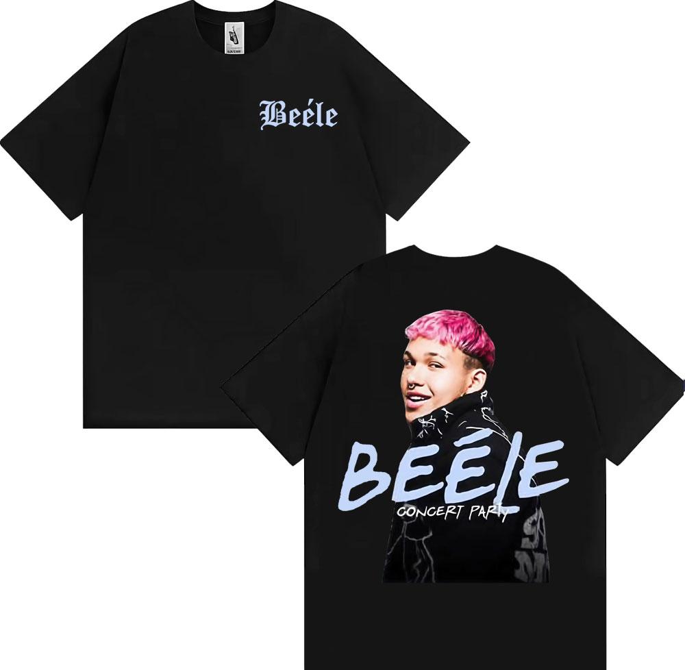 2025 Summer Rapper Biller Album Tour Merch Tshirt Mens Hiphop Pop Street Tshirt 100 Cotton Oversized Street Clothes