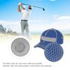 Durable Outdoor Metal Magnetic Golf Ball Mark with Hat Clip Golfer Accessory(blue Hat)