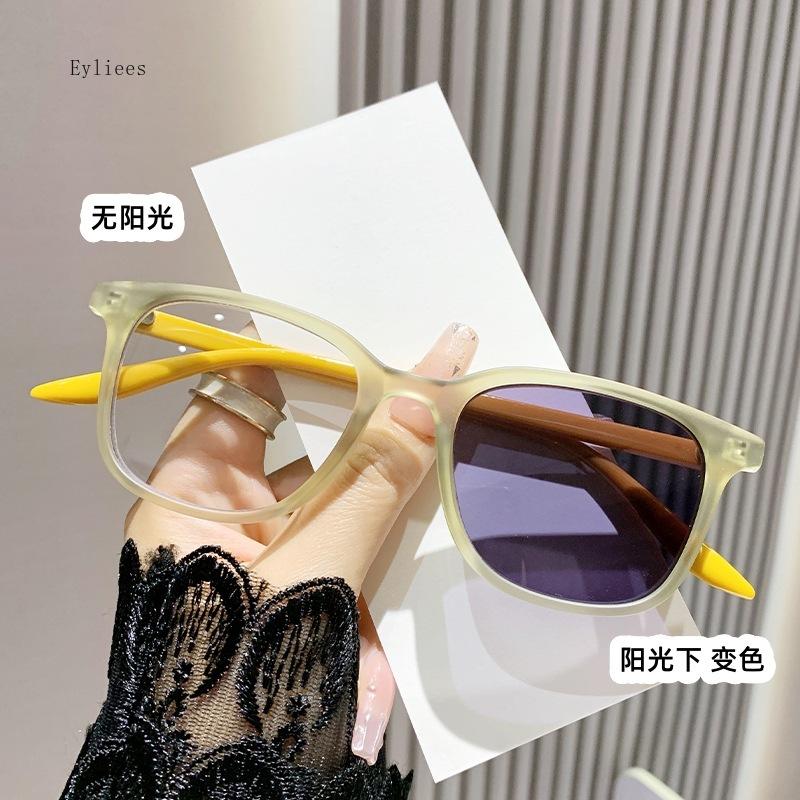 

Unisex Summer Spectacles Vintage Female s Oval Sunglasses Fashion Design Round Shape Myopia Sunglasses Classic Vintage Near Sight Shades -1.0