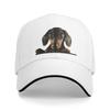 Personalized Dachshund Dog Baseball Cap Hip Hop Unisex WoUnisexs Adjustable Pets Animal Dad Hat Autumn Snapback Hats