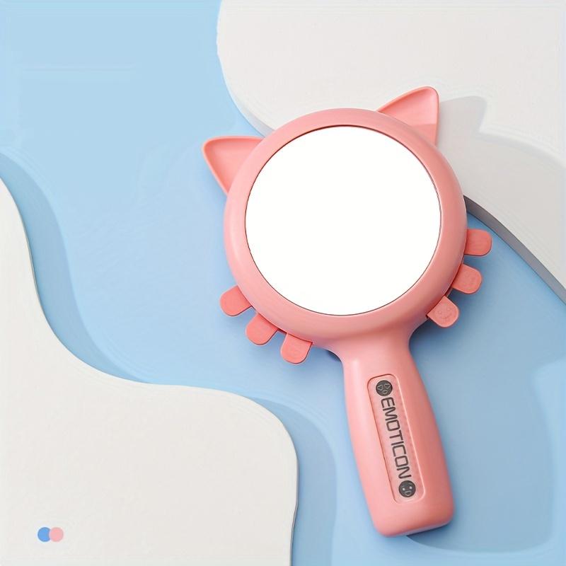 

Детская эмоциональная имитация, зеркало для выражения, раннее образование, головоломка, развивающая карточка, 6, эмоциональная симуляция, обучающая игрушка для детей розовый