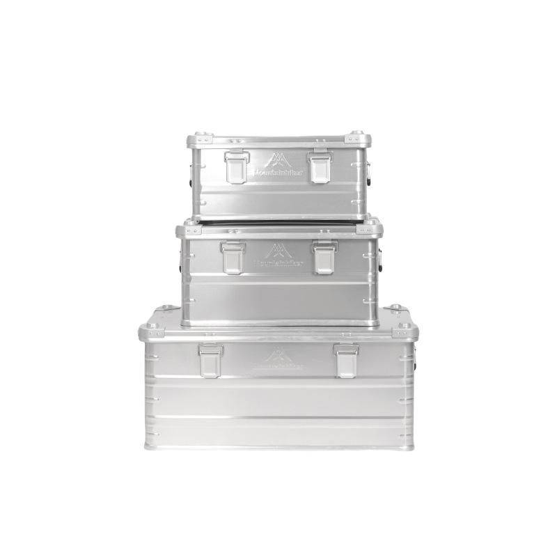 Large Multi-functional Aluminum Storage Box for Outdoor Camping & Vehicle Use