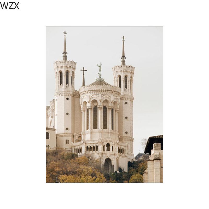 Современный марокканский пейзаж, постер, картина на холсте, настенная живопись, цитата, исламский стиль и принт для дома, гостиной, Настенный декор 21x30cm No Framed