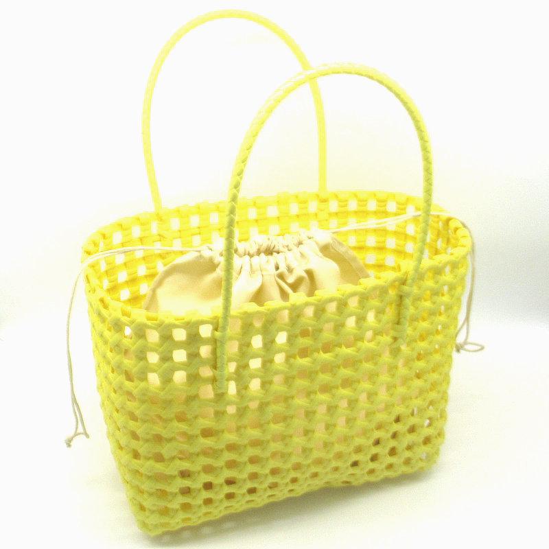 Handmade Hollow Weave Beach and Vegetable Basket Bag