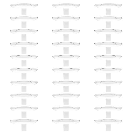 10/20/30Pcs Floating Floral Arrangement Holder Clear Floating Flower Display Stand Hydroponics Water Planting Flower