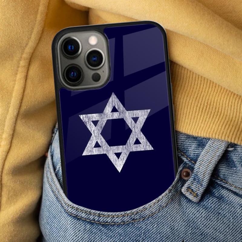 Israel Flagge Weiche Handyhülle für iPhone 17 Air 16e Pro max 15 Pro 13 14 Plus 11 12 MagSafe Magnetische Hülle