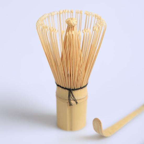 Bambu Matcha Çırpıcı Çay Kaşığı El Yapımı Geleneksel Japon Chasen Matcha Çayı için Karıştırma Fırçası Doğal Bambu Matcha Karıştırıcı