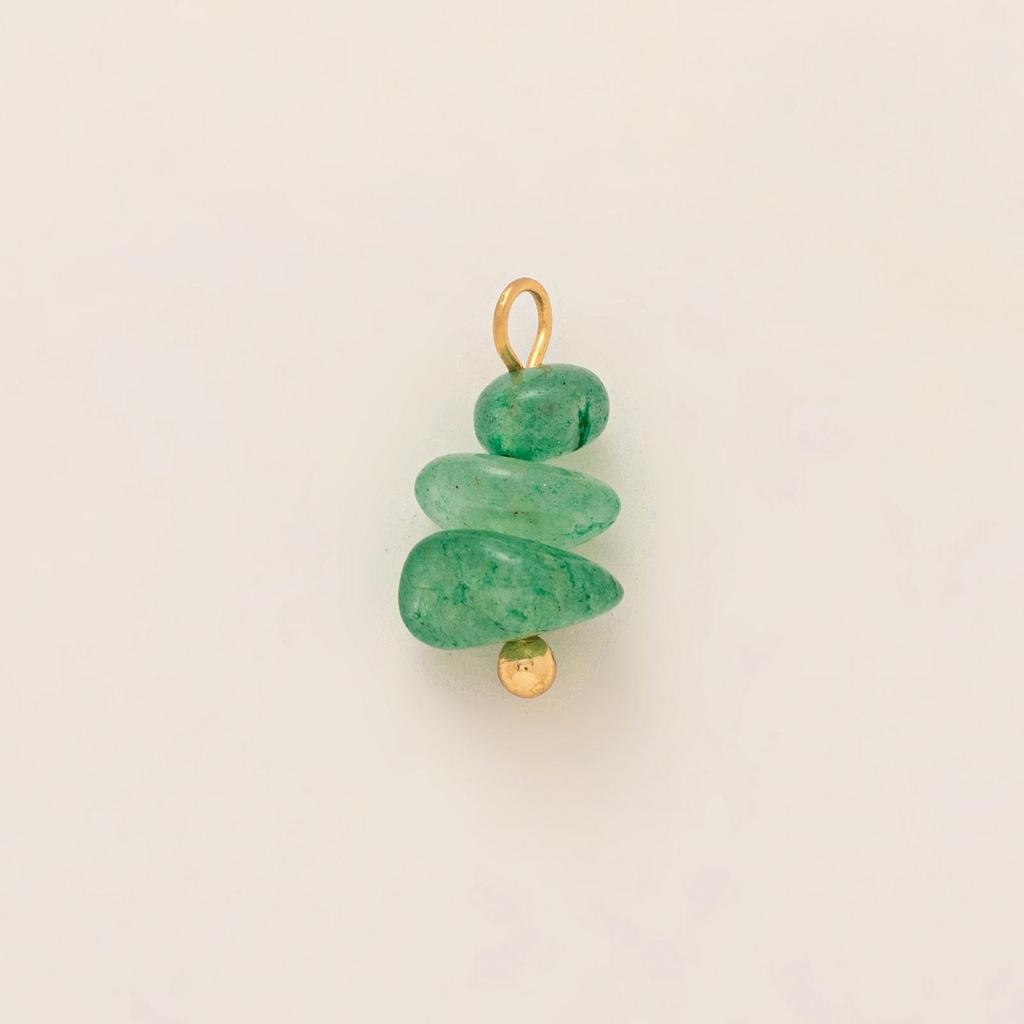 18K Gold-Plated European American Watermelon Pendant Stainless Steel DIY Accessory