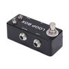 Guitar Loop Effect Metal Black Mini Pedal True Bypass Channel Selection for Electric Bass