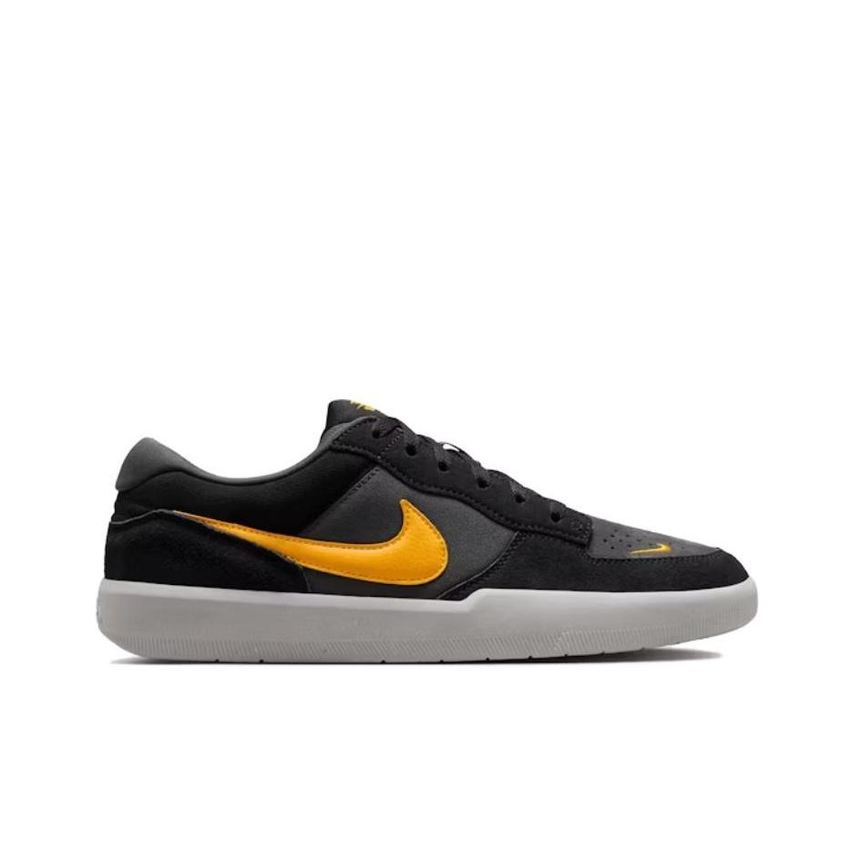 Nike Tênis Unissex Force 58 SB Preto Ouro Universitário Antracite Cinza Lobo DV5477-009