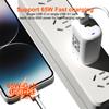 65W nabíječka GaN USB typu C Rychlá nabíječka PD 45W QC3.0 Rychlá nabíječka USB C typu C pro Macbook Laptop iPad iPad iPhone 15 Samsung