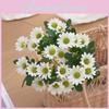 Artificial Bouquet Daisy With Silk Flowers For Home Decor Props Photography