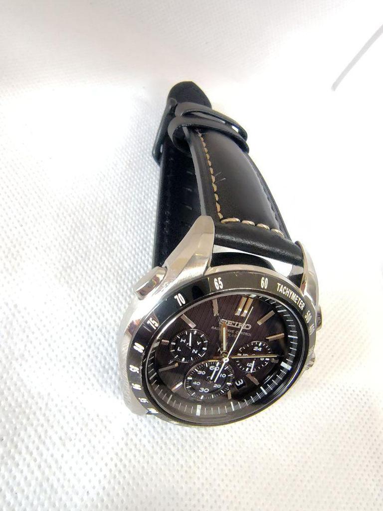 [USED] Seiko Brightz Chronograph with Radio-controlled Solar-powered Watch and Strap