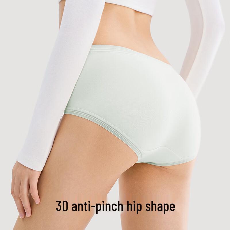 Youkeshu Women's Modal 5A Antibacterial Briefs