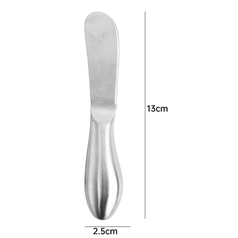 Stainless Steel Butter Cutter Portable Cheese Knife Bread Jam Spreaders Wipe Multi-purpose Western Food Tableware Kitchen Gadget