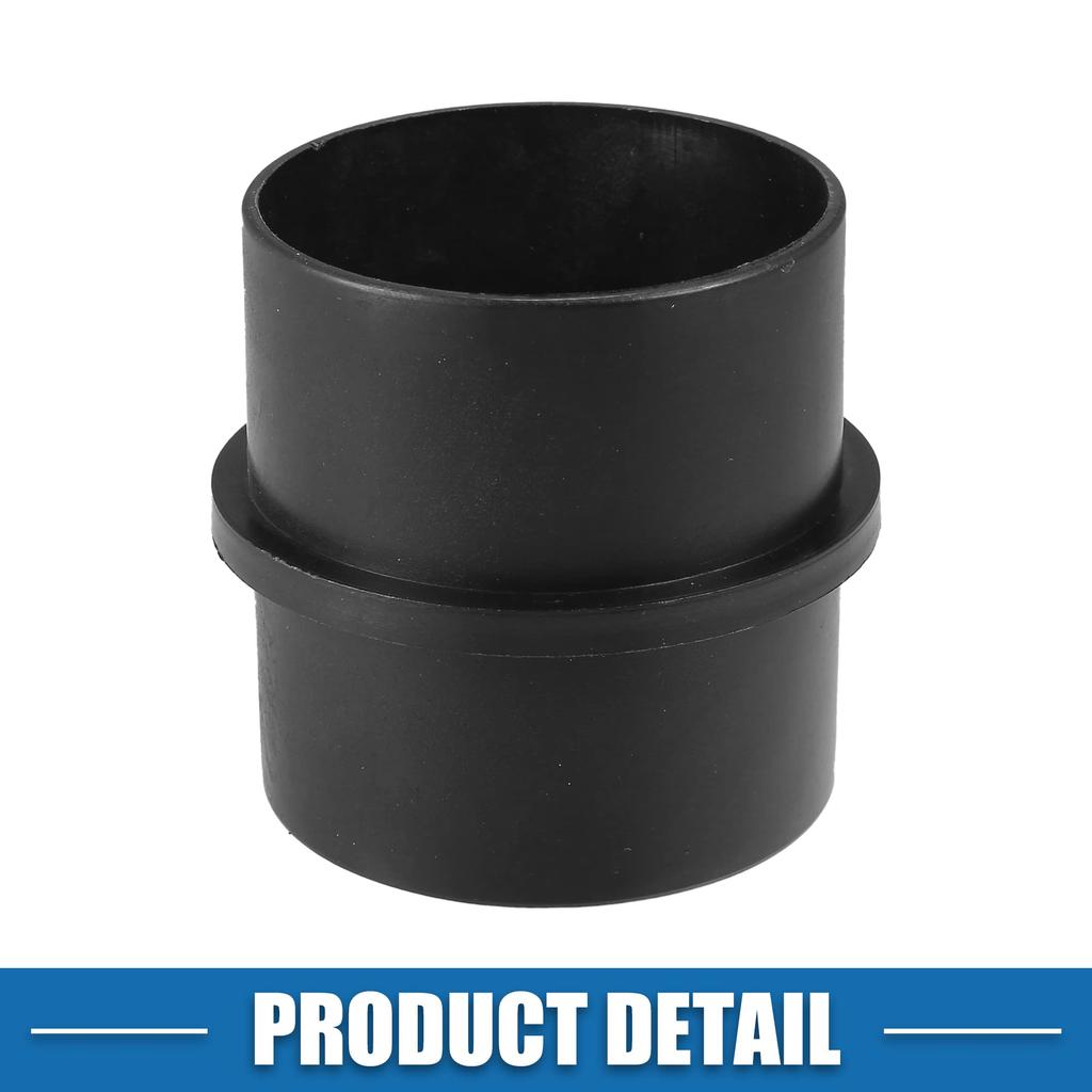 Ein ABSOPRO Auto Luftkanalverbinder Gerader Luftheizungskanal Verbindungsstück Anschlussrohr 75mm Außendurchmesser Schwarz 2 Stück