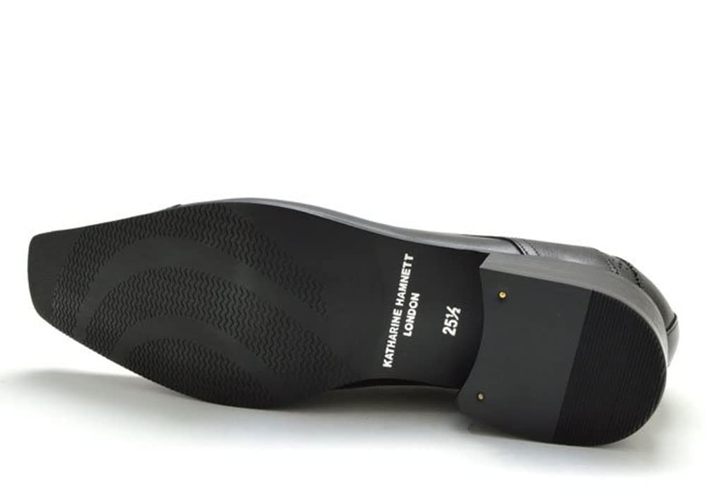 3993 KATHARINE HAMNETT Business Shoes Shoes Men's (Black, Measurement_26_point_0_centimeters)