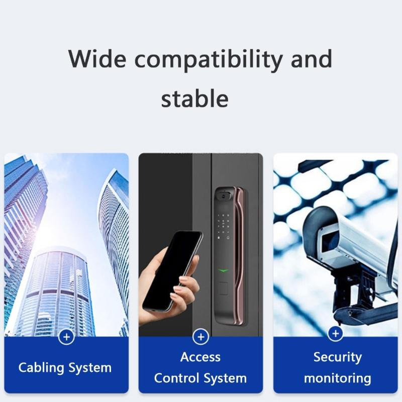 Compact 48V To 12V POE Converter High Efficiency 48V To 12V POE Adapter for Stable Power Supply To Cameras & Routers