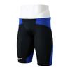 Mizuno Competitive Swimming Men's Swimsuit Lace GX/SONIC DUAL Half Spats N2MBD015 91: Black X Blue L