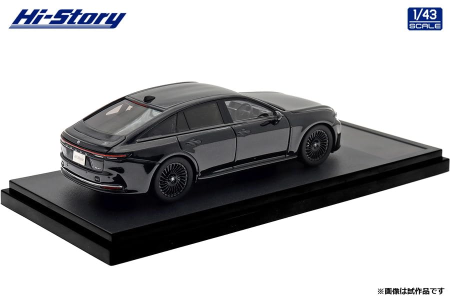 INTERALLIED Hi Story Scale Toyota CROWN Z BLACK PACKAGE Precious Black Pearl Finished Model HS525BK 1/43 (2024)