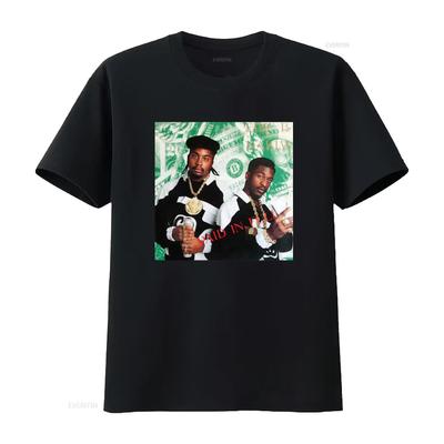 Eric B Rakim Paid in Full T-shirt Hip Hop Nera Disponibile Tutte le Taglie S 5Xl JJ3683 vintage Lavata Elastica Unisex streetwear