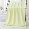 Pure Cotton Large Bath Towel Plain Color Simple Soft Wrap Towel Beach Towel Household Bathroom Export