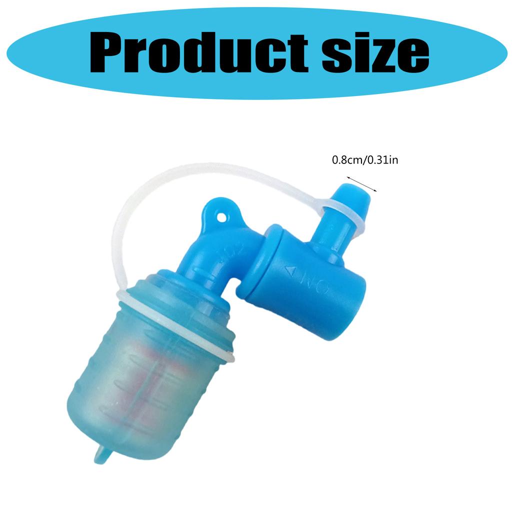 Wandern Rucksackreisen Wasserbeutel Saugdüse Trinkrucksack Mundstücke Beißventile Ersatz mit Ein-/Ausschalter