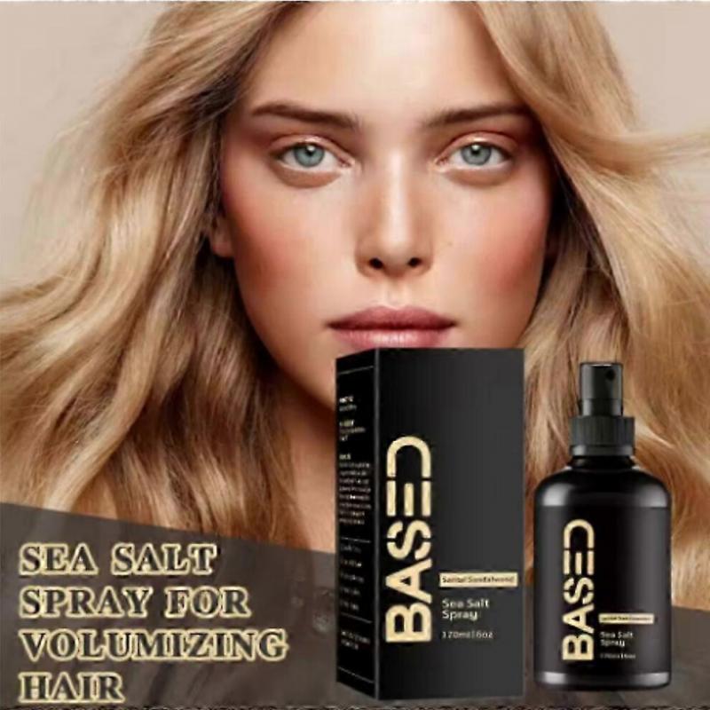 Sea Salt Spray for Volumizing Hair, 170ml Texturizing & Strengthening Spray with Vitamin B5 & Seaweed