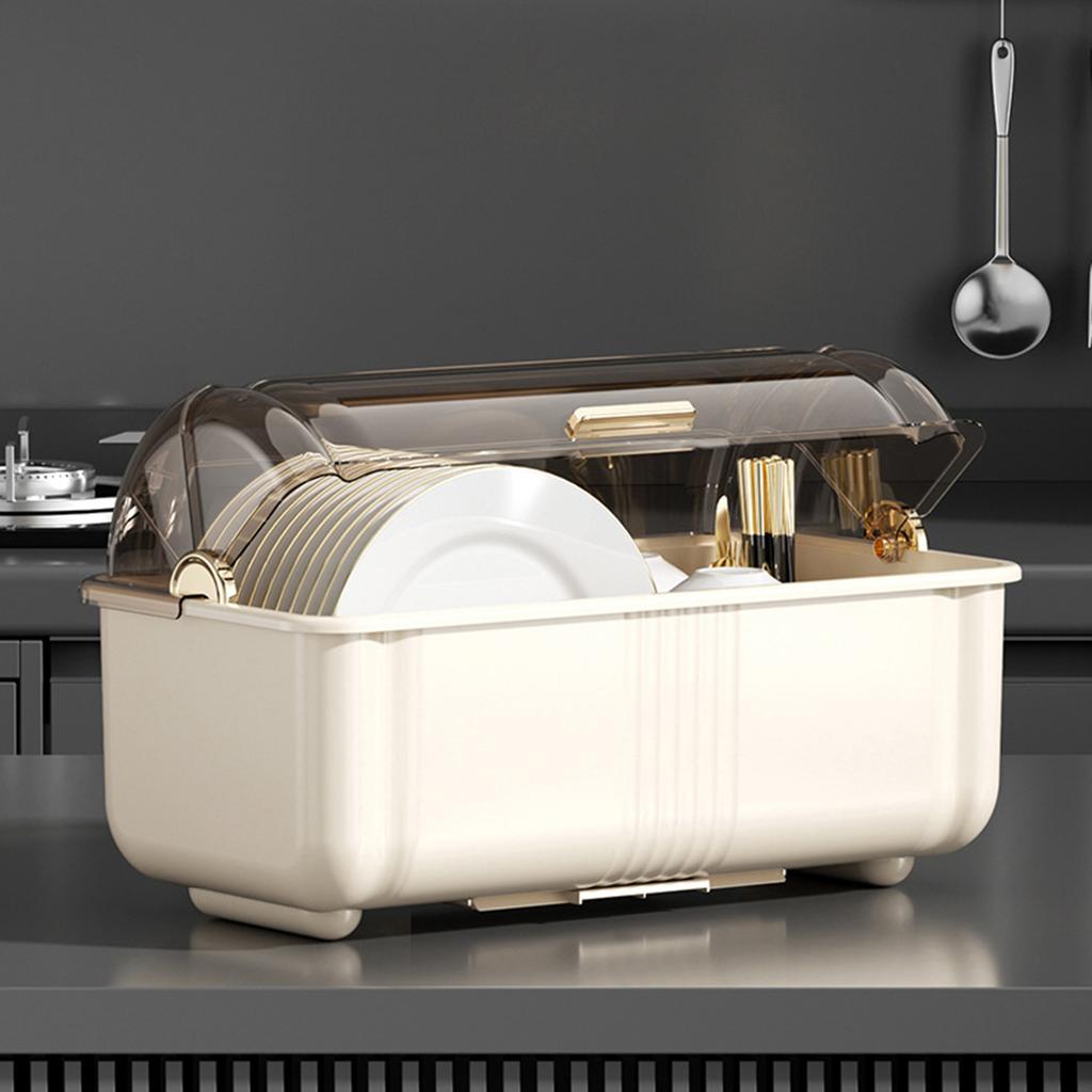 Durable Plastic Dish Drainer Rack Versatile Kitchenware Drainer Holder Perfect For Homemakers And City Dwellers